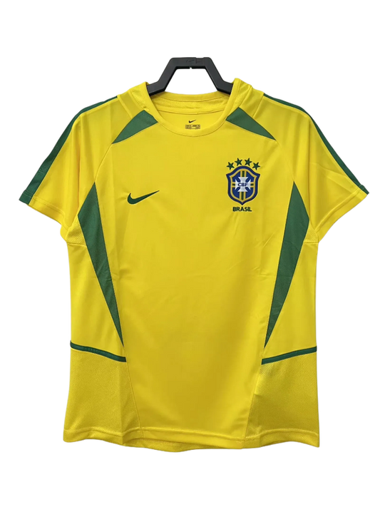 Camisa Brasil 2002 I Home - Versão Retrô | FutMantos