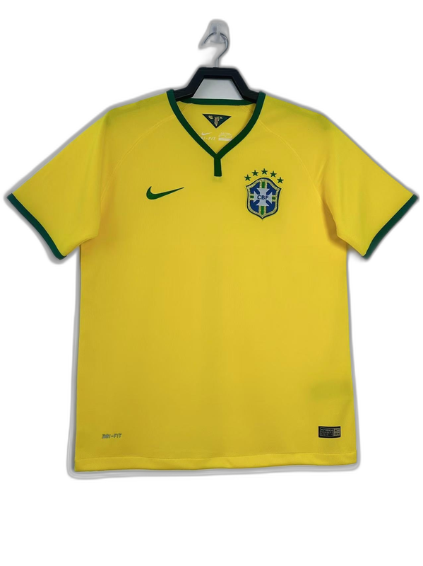 Camisa Brasil 2014 I Home - Versão Retrô | FutMantos