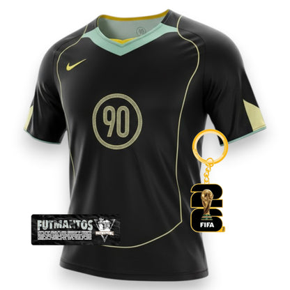 Camisa Nike Total 90 Black Green | Futmantos