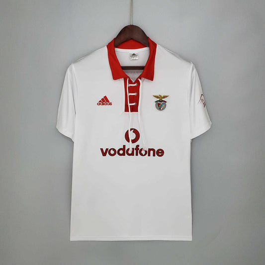 Camisa Benfica Retrô 2004/2005 Branca - | Futmantos