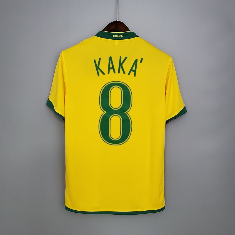Camisa Seleção Brasileira Retrô 2006 Amarela - | Futmantos