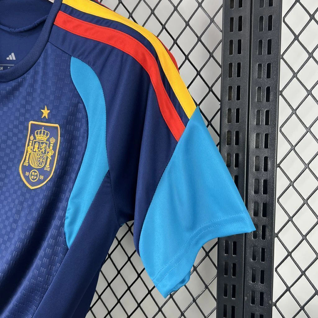 Camisa Espanha de Treino II 2026/27 - Azul | Futmantos