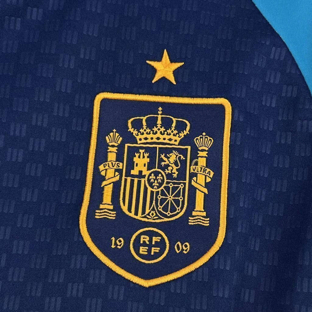 Camisa Espanha de Treino II 2026/27 - Azul | Futmantos