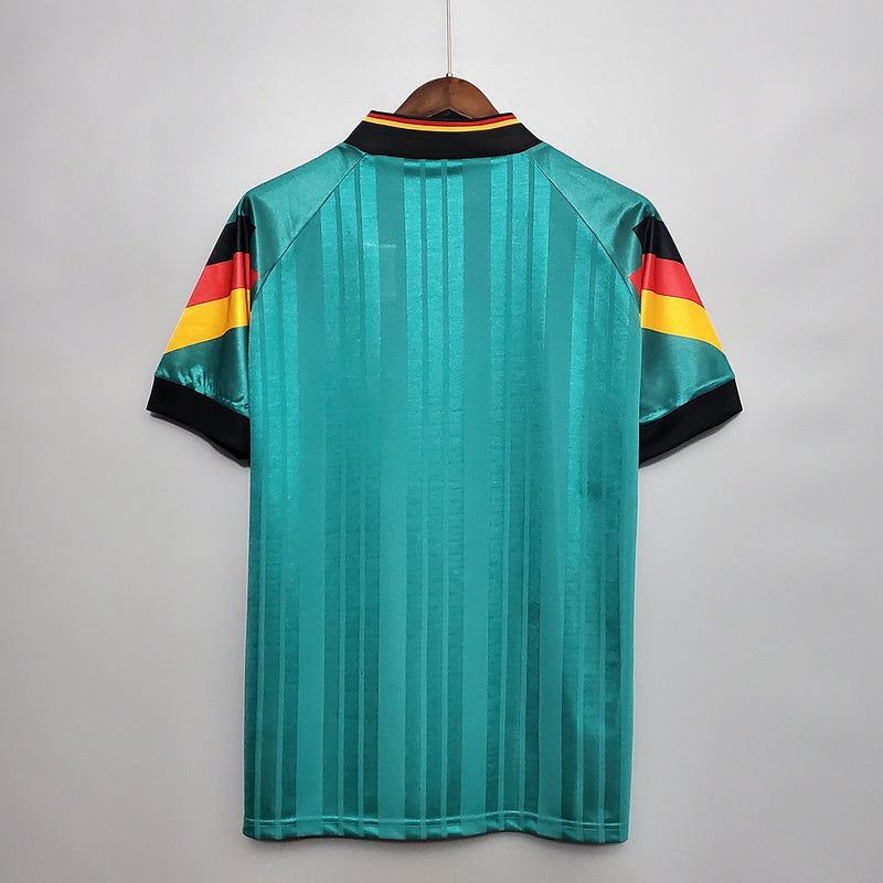 Camisa Alemanha II1992 Verde Retrô - | Futmantos