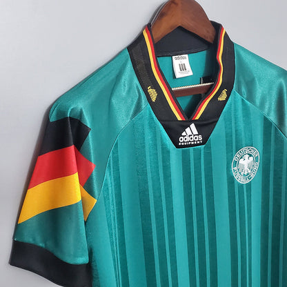 Camisa Alemanha II1992 Verde Retrô - | Futmantos