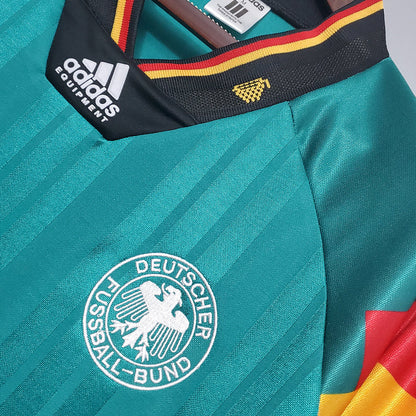 Camisa Alemanha II1992 Verde Retrô - | Futmantos