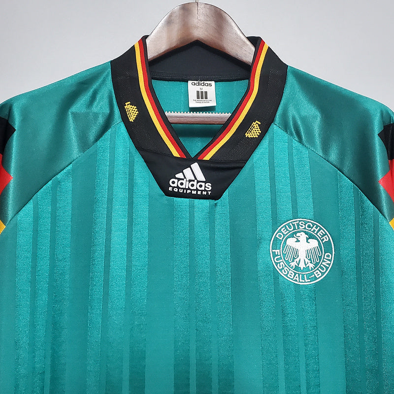Camisa Alemanha II1992 Verde Retrô - | Futmantos