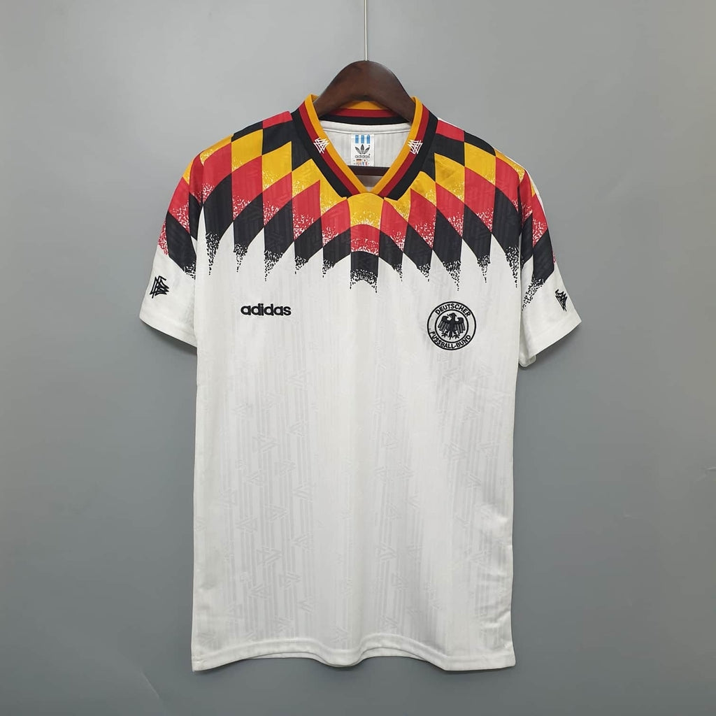 Camisa Alemanha I 1994 Branca Retrô | Futmantos