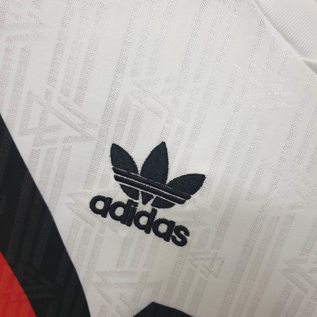 Camisa Alemanha I 1990 Branca Retrô - | Futmantos