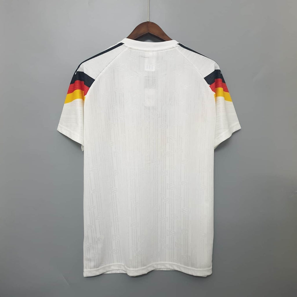 Camisa Alemanha I 1990 Branca Retrô - | Futmantos