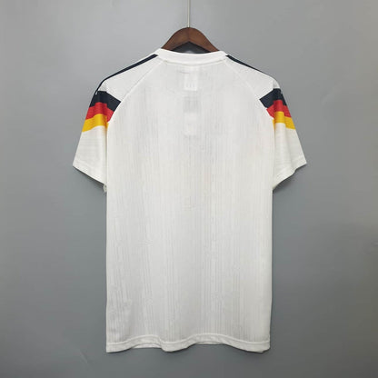 Camisa Alemanha I 1990 Branca Retrô - | Futmantos
