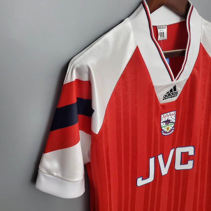 Camisa Arsenal Retrô 1992/1993 Vermelha- | Futmantos