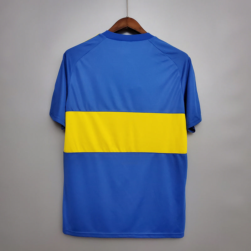 Camisa Boca Juniors Retrô 1981 Azul e Amarela - | Futmantos