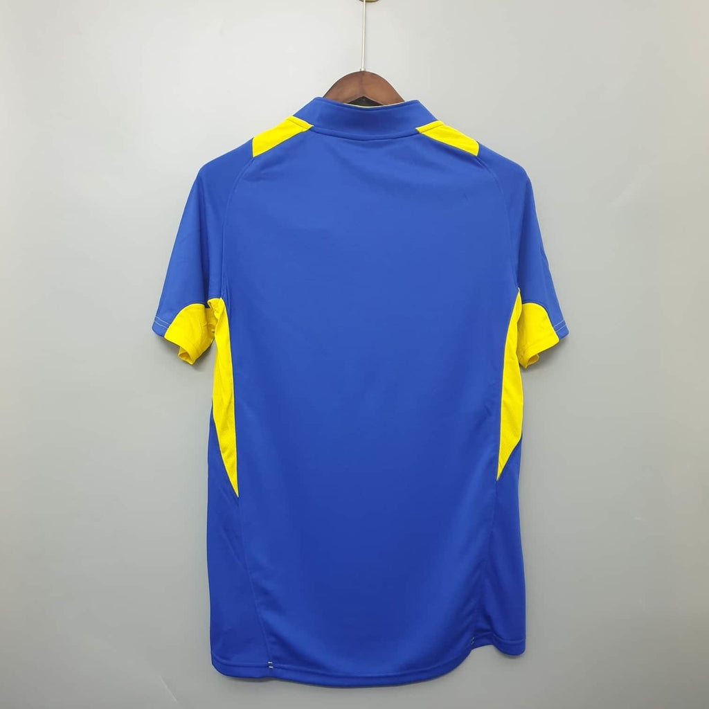 Camisa Boca Juniors Retrô 2005 Azul e Amarela - | Futmantos