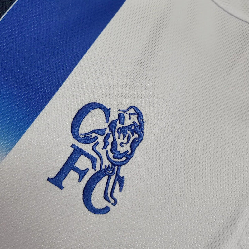 Camisa Chelsea Retrô 2003/2005 Azul e Branca - | Futmantos