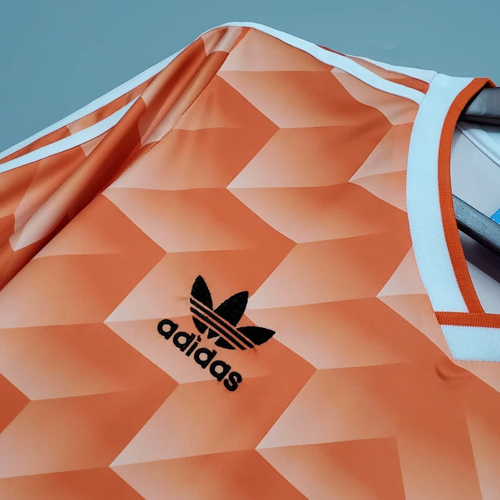 Camisa Holanda Retrô 1988 Laranja - | Futmantos