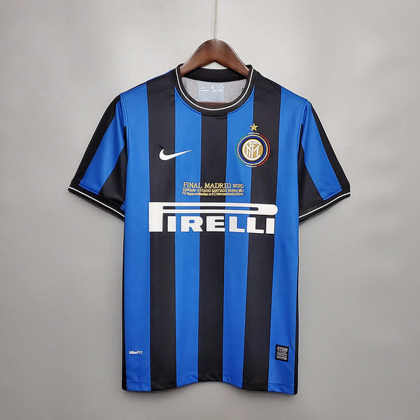 Camisa Inter de Milão Retrô 2010 Azul e Preta - | Futmantos
