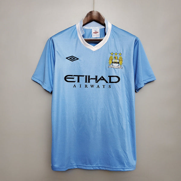 Camisa Manchester City Retrô 2011/2012 Azul - | Futmantos