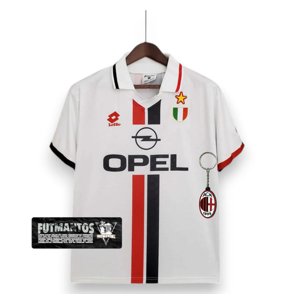Camisa Milan Retrô 1995/1997 Branca - Lotto | Futmantos