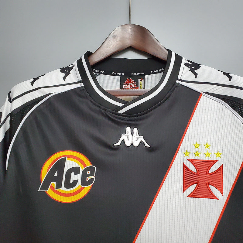 Camisa Vasco Retrô 2000 Preta | FutMantos