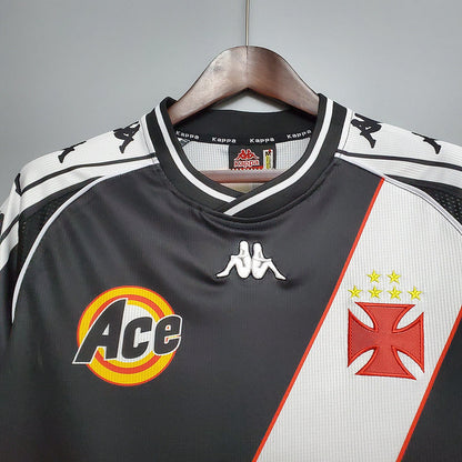 Camisa Vasco Retrô 2000 Preta | FutMantos