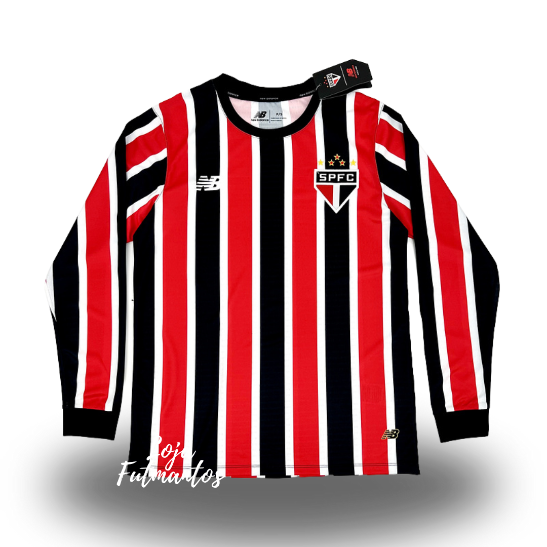 Camisa São Paulo II 24/25 - Manga Longa | Futmantos