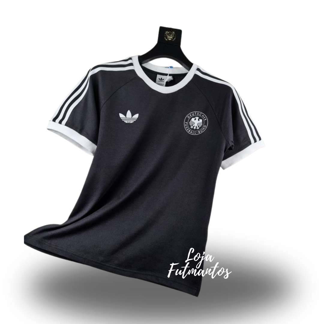 Camisa Alemanha 24/25 - Passeio Preta | Futmantos