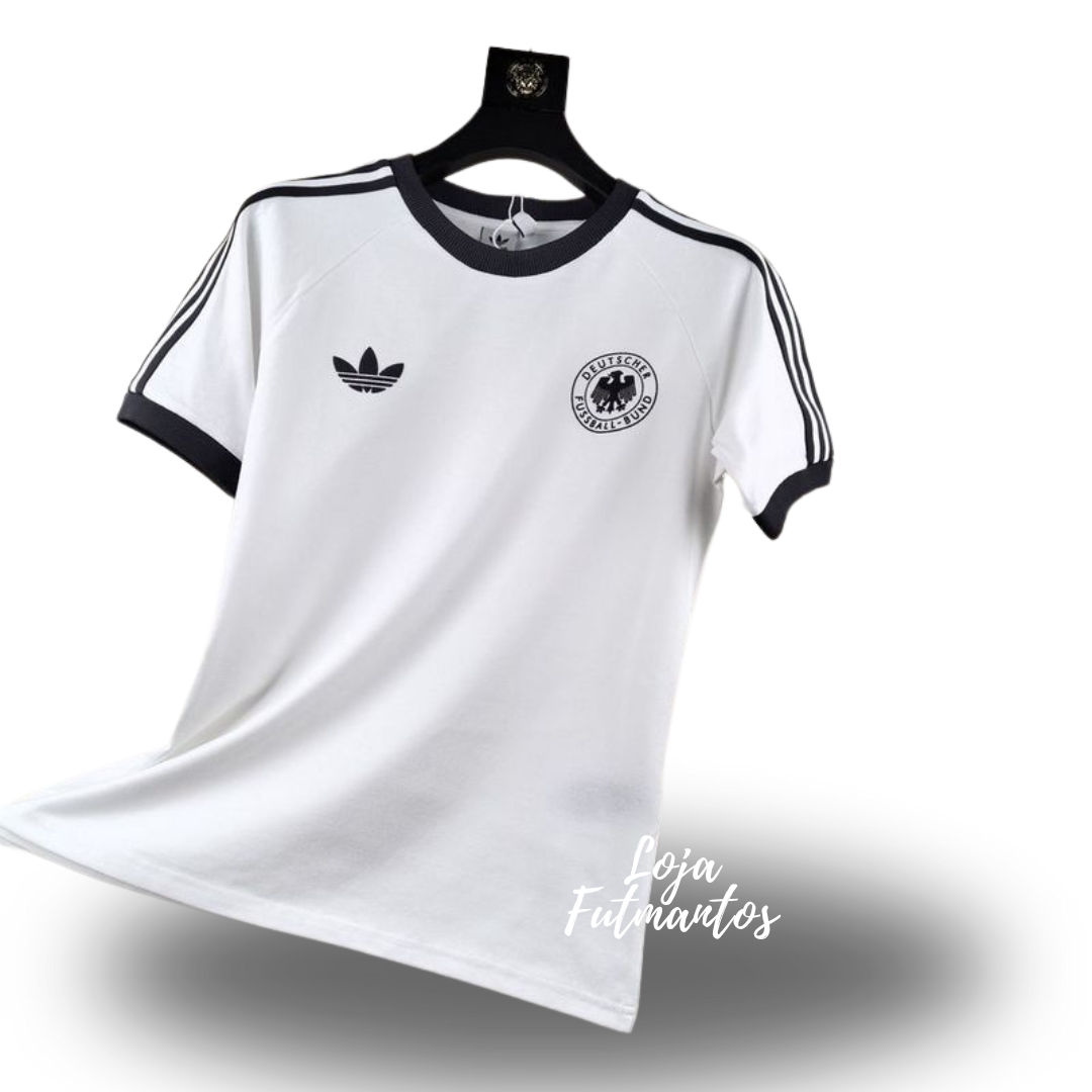 Camisa Alemanha 24/25 - Passeio Branca | Futmantos