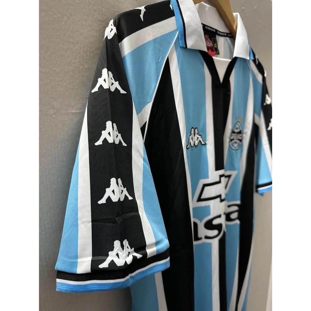 Camisa Grêmio I 2000/01 - Ronaldinho #10 | Futmantos