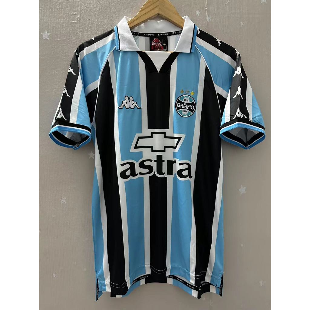 Camisa Grêmio I 2000/01 - Ronaldinho #10 | Futmantos