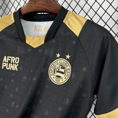 Camisa Bahia 25/26 Afro Punk Preta | FutMantos