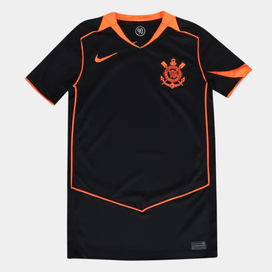 Kit Infantil Corinthians III 25/26 Preto e Laranja | FutMantos