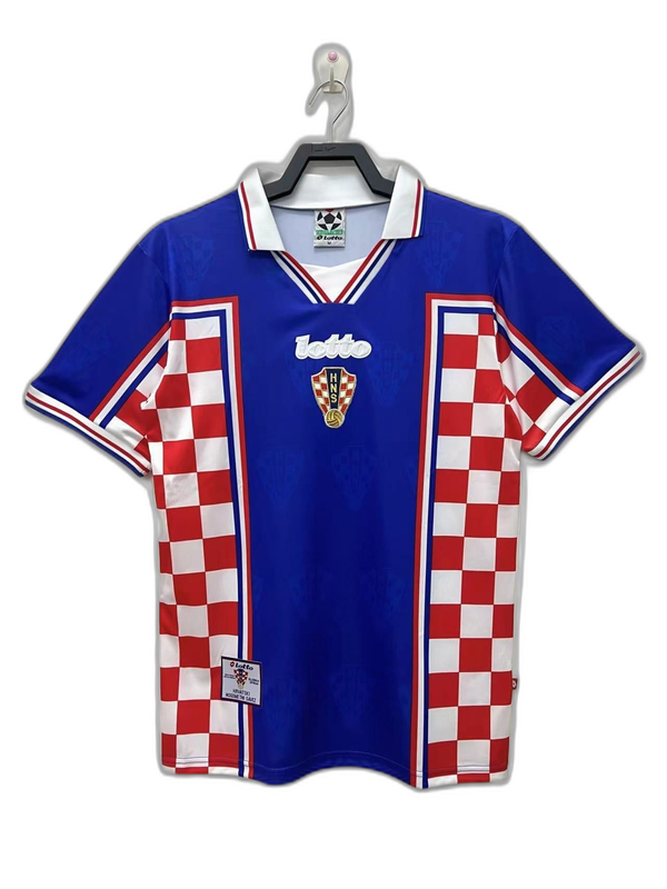 Camisa Croácia 1998 II Away - Versão Retrô | FutMantos