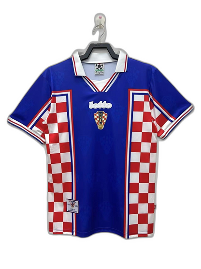 Camisa Croácia 1998 II Away - Versão Retrô | FutMantos