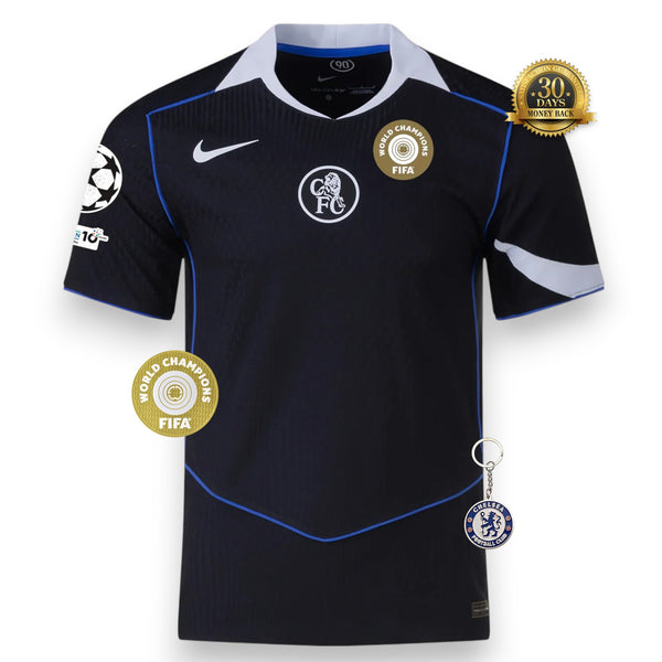 Camisa Chelsea III 25/26 - Preta | Futmantos