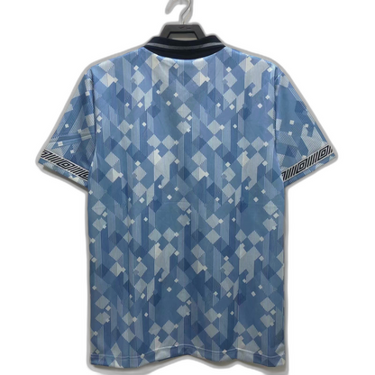 Camisa Inglaterra 1990 Edição Azul - Versão Retrô | FutMantos