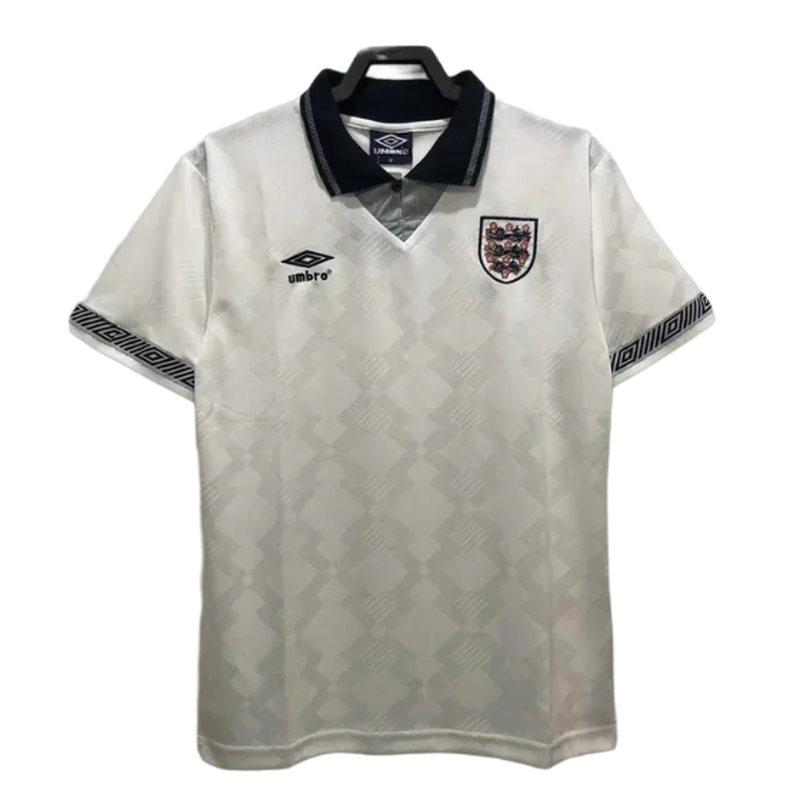 Camisa Inglaterra 1990 I Home - Versão Retrô | FutMantos