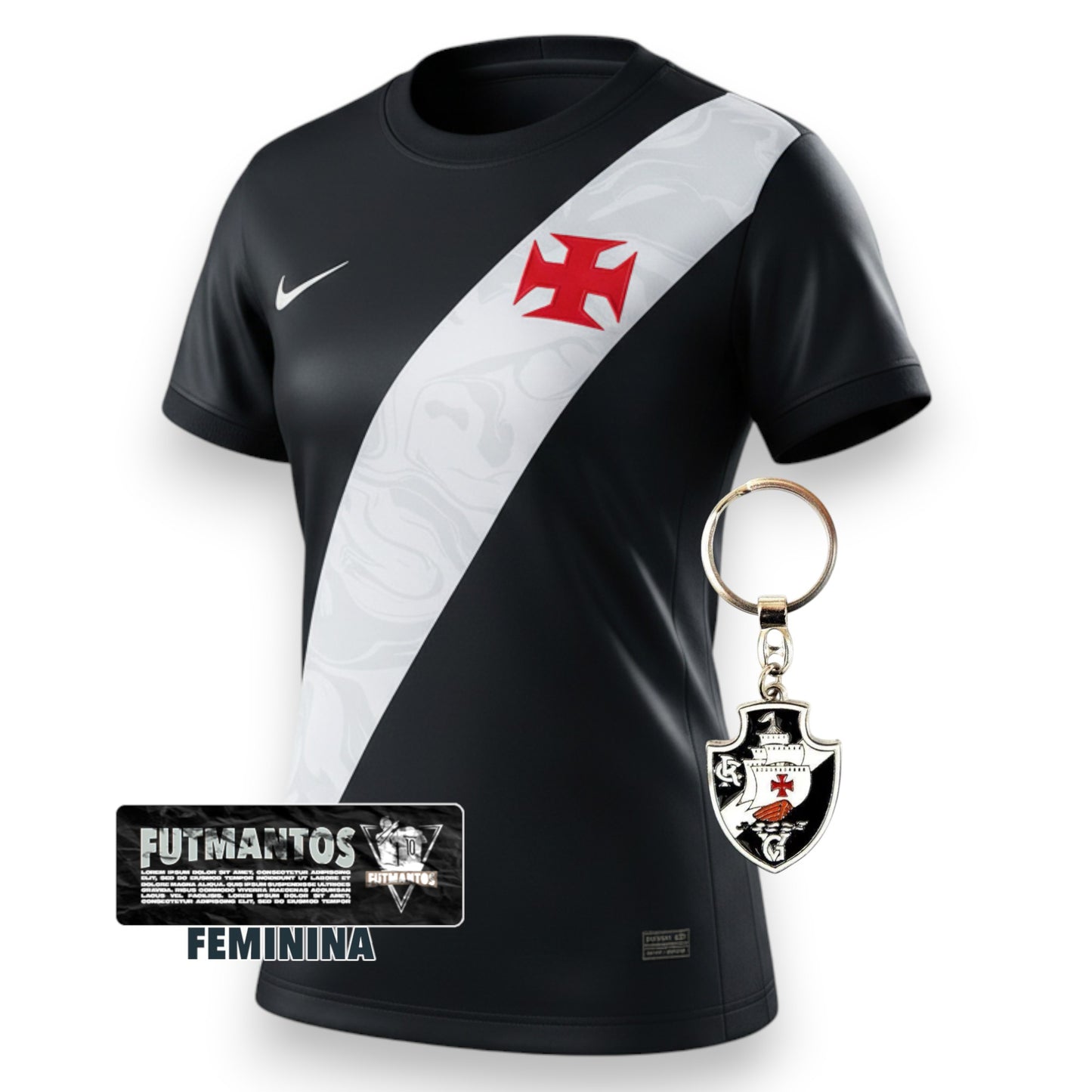 Camisa Vasco da Gama I 26/27 - Feminina | FutMantos