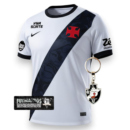 Camisa Vasco da Gama II 26/27 - Com Patrocínios | FutMantos