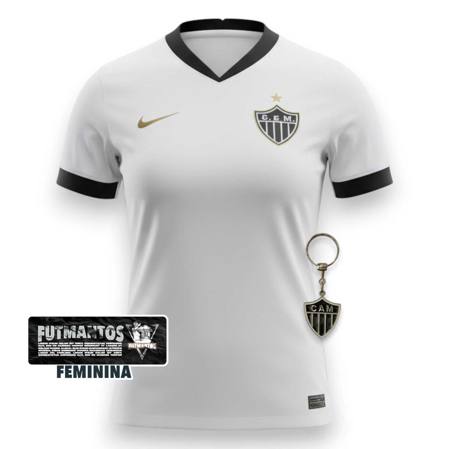 Camisa Atlético Mineiro II 26/27 - Feminina | FutMantos