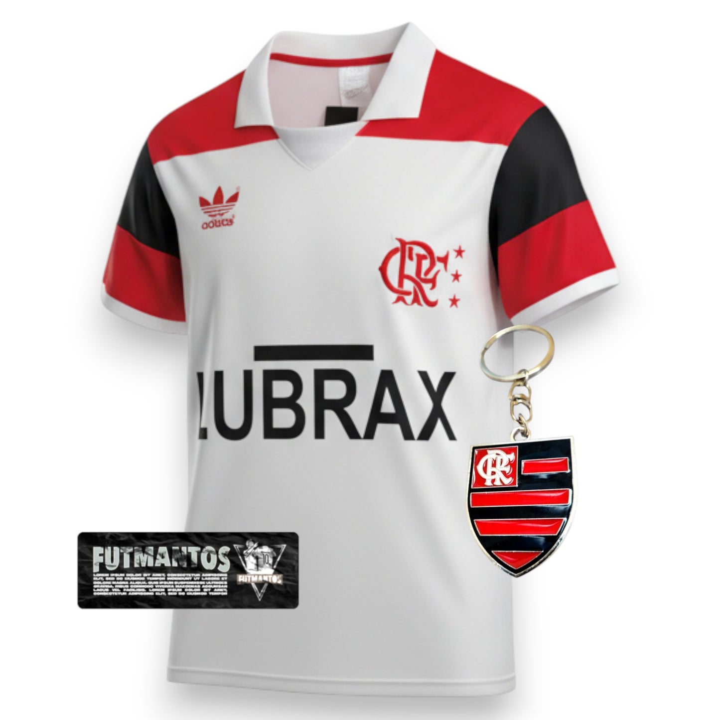 Camisa CRF 1986 II Away - Versão Retrô | FutMantos