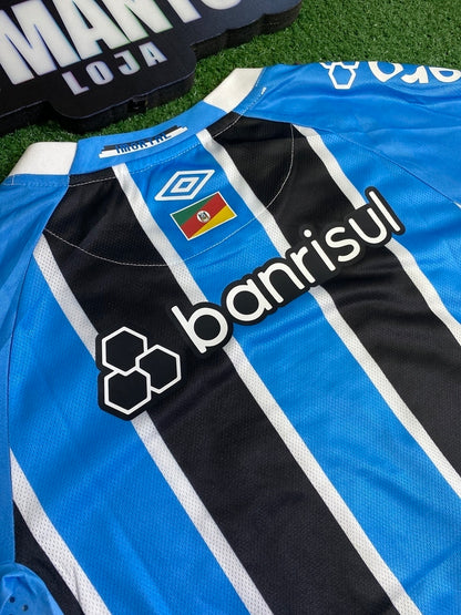 Pronta Entrega - Camisa Grêmio I  25/26 - Jogador | FutMantos