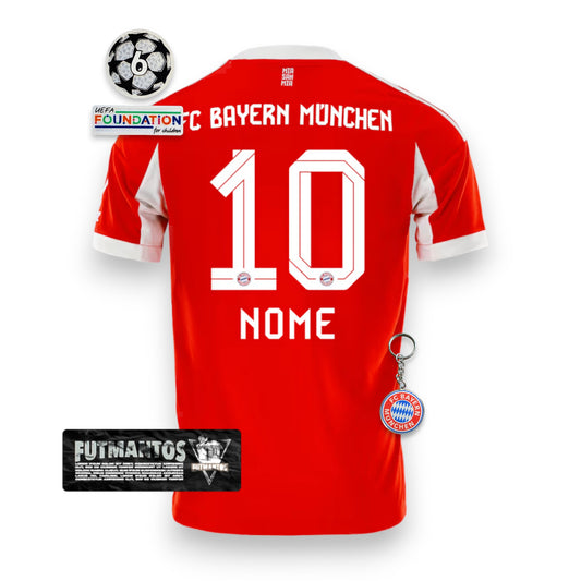 Camisa Bayern de Munique I 25/26 - MÜLLER #25  | FutMantos