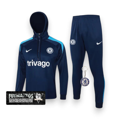 Agasalho de treino Chelsea 24/25 - com Capuz  | Futmantos