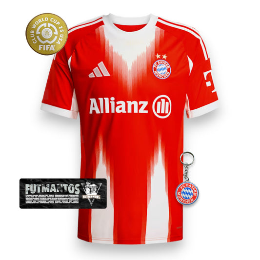 Camisa Bayern de Munique I 25/26 Super Mundial | FutMantos
