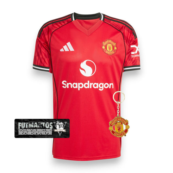 Camisa Manchester United I 25/26 - Vermelho | Futmantos