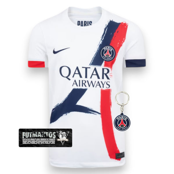 Camisa Paris Saint Germain II 24/25 - Branca | Futmantos