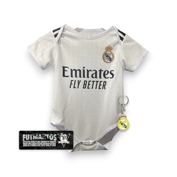 Body de Bebê Real Madrid 24/25 | Futmantos