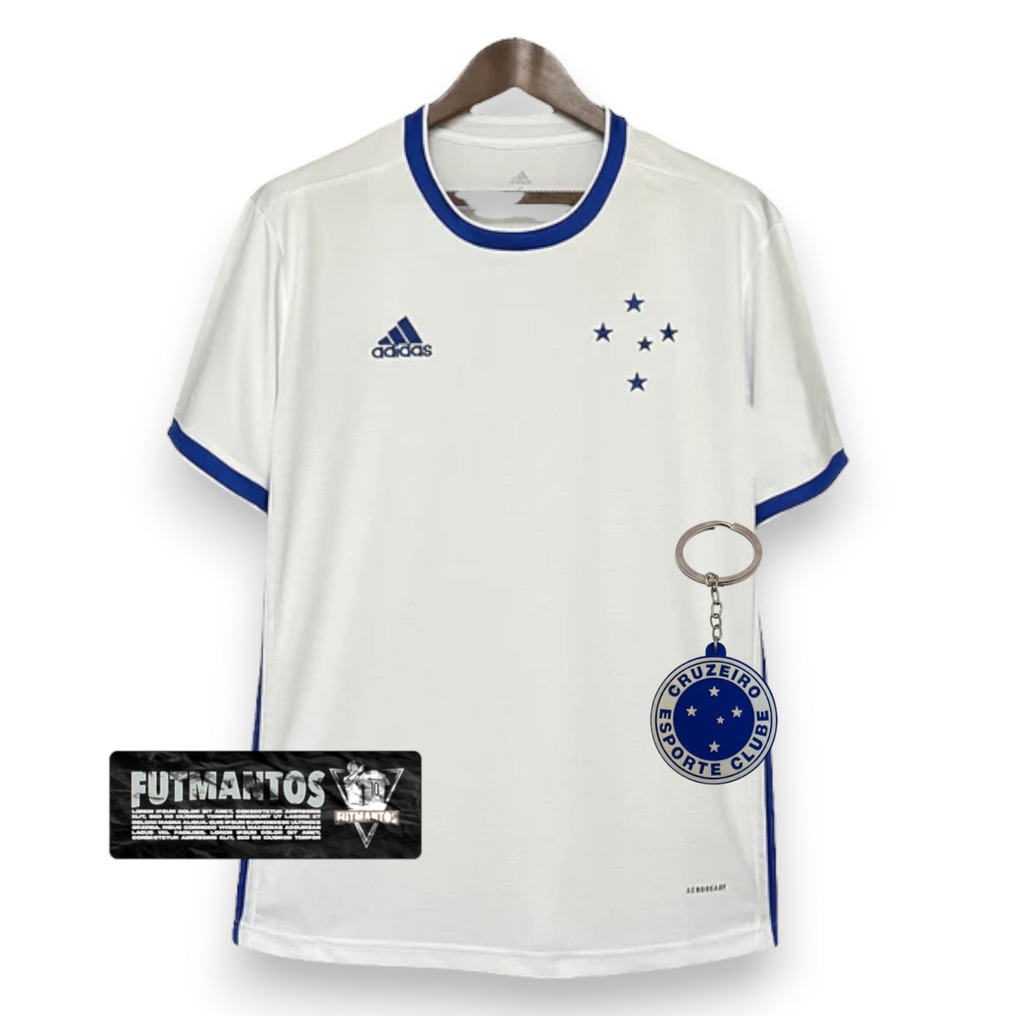 Camisa Cruzeiro II 20/21 - Versão Retrô | FutMantos