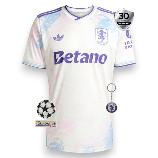 Camisa Aston Villa IlI 25/26 Versão Jogador | Futmantos